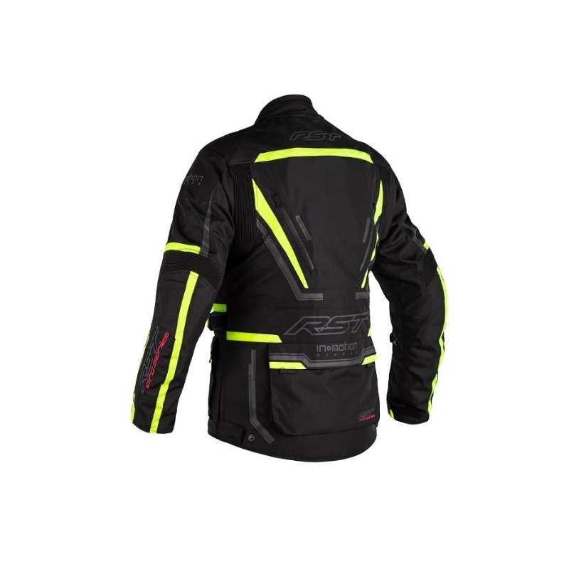 Bunda na motocykel RST Pro Series Paragon 6 CE čierno-fluorescenčno žltá výpredaj