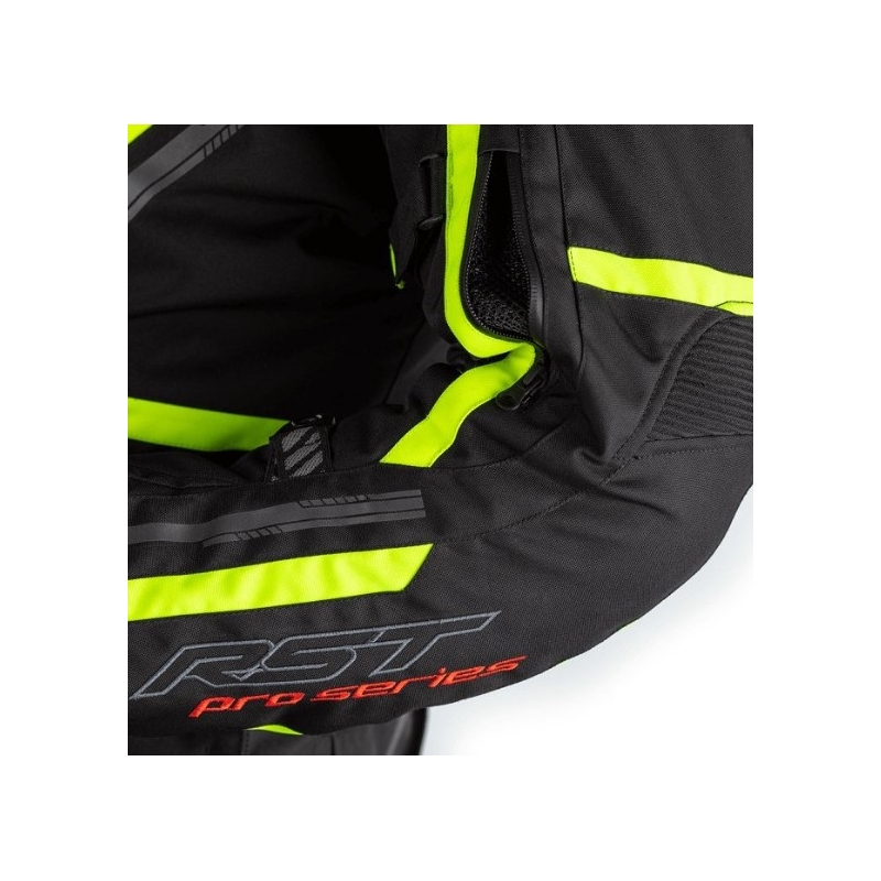 Bunda na motocykel RST Pro Series Paragon 6 CE čierno-fluorescenčno žltá výpredaj
