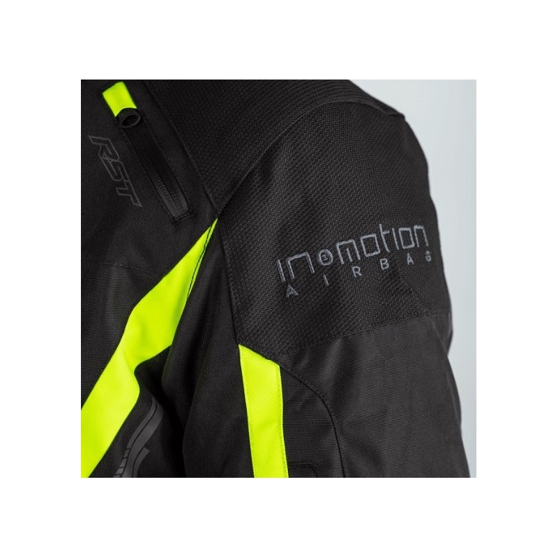 Bunda na motocykel RST Pro Series Paragon 6 CE čierno-fluorescenčno žltá výpredaj