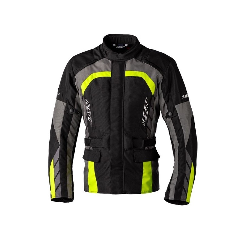 Bunda na motocykel RST Alpha 5 CE čierno-sivo-fluorescenčno žltá výpredaj