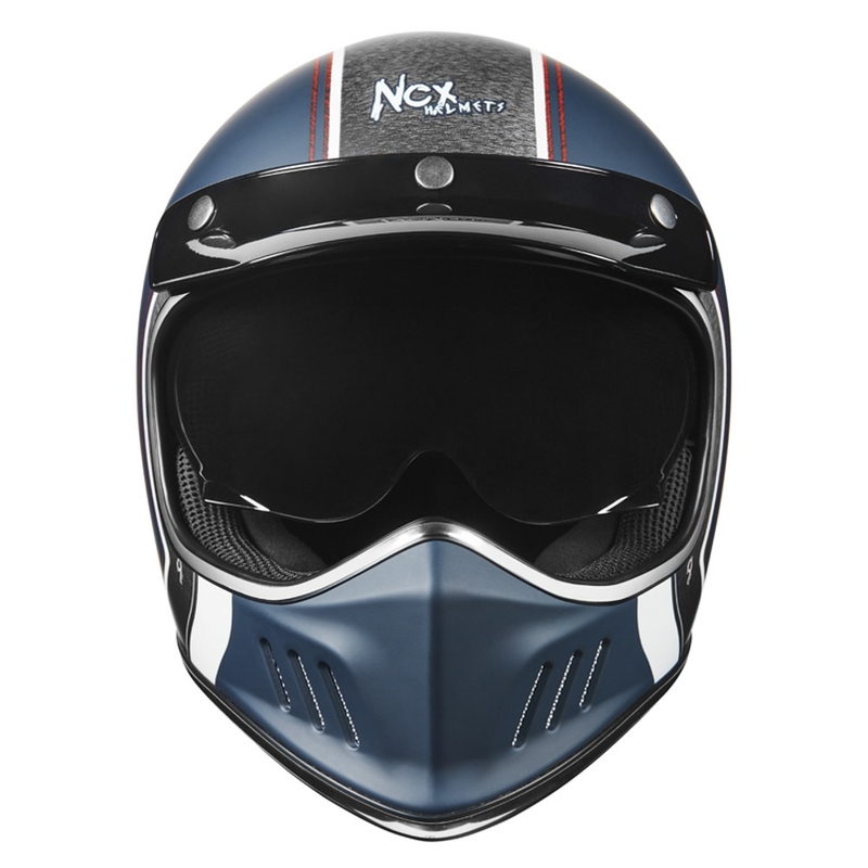 Integrálna prilba na motocykel NOX PREMIUM Seventy Nine modrá