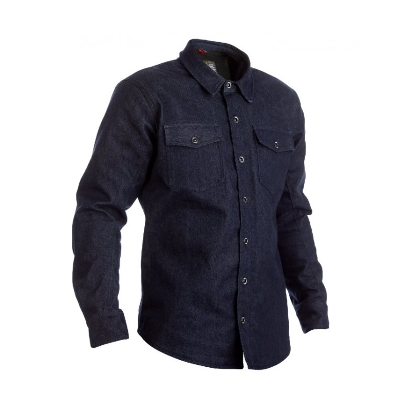 Košeľa na motocykel RST X Denim CE tmavomodrá výpredaj