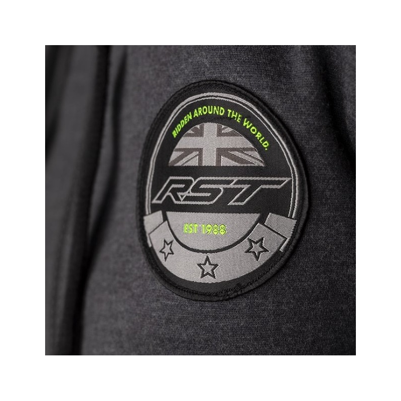 Mikina na motocykel RST X Zip Factory CE sivá výpredaj