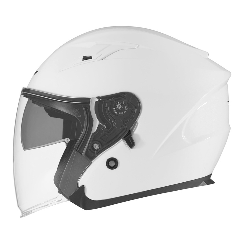 Otvorená prilba na motocykel NOX N128 biela