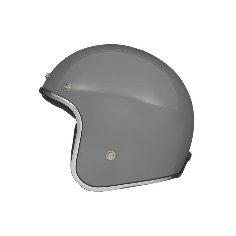 Otvorená prilba na motocykel NOX N242 sivá