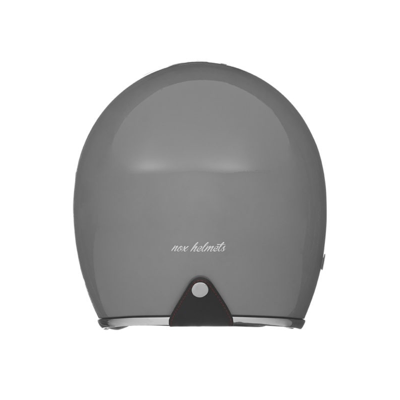 Otvorená prilba na motocykel NOX N242 sivá