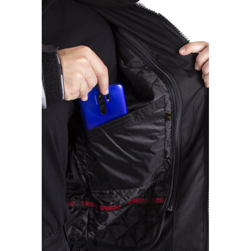 Bunda na motocykel RSA Camuflage šedá výpredaj