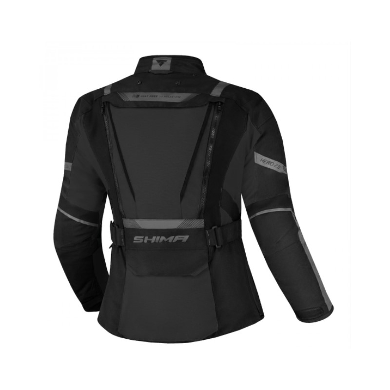 Dámska bunda na motocykel Shima Hero 2.0 čierna