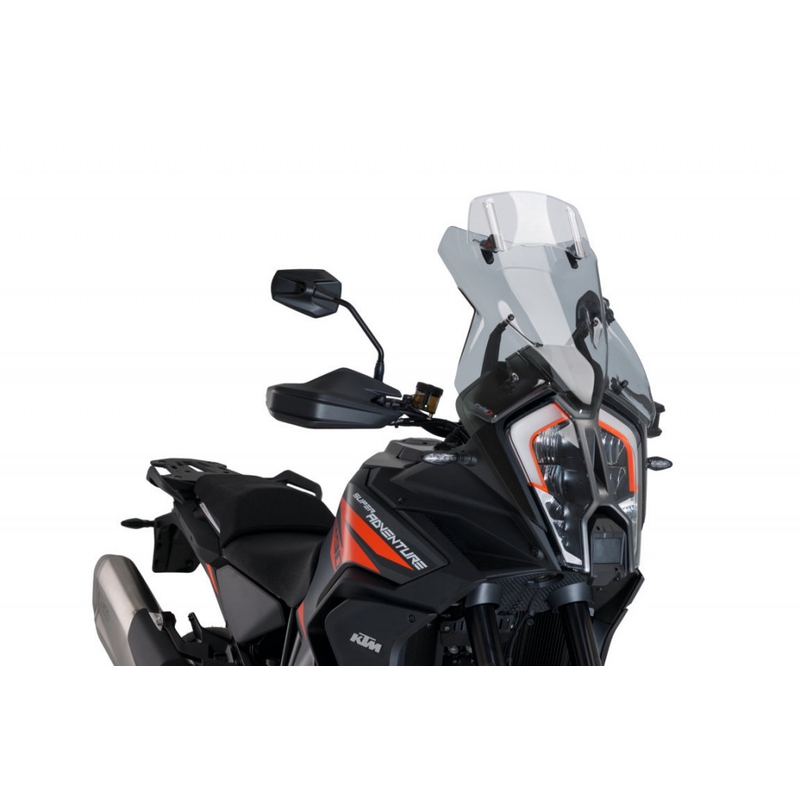 Plexi štít PUIG TOURING WITH VISOR dymové