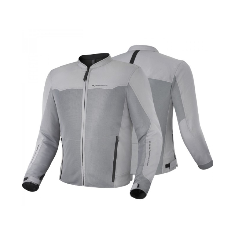 Bunda na motocykel Shima Openair sivá
