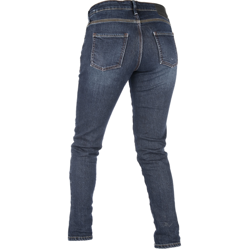 Dámske jeansy na motocykel Oxford Original Approved Jeans Slim fit sprané modré výpredaj