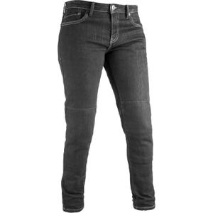 Dámske jeansy na motocykel Oxford Original Approved Jeans Slim fit čierne výpredaj
