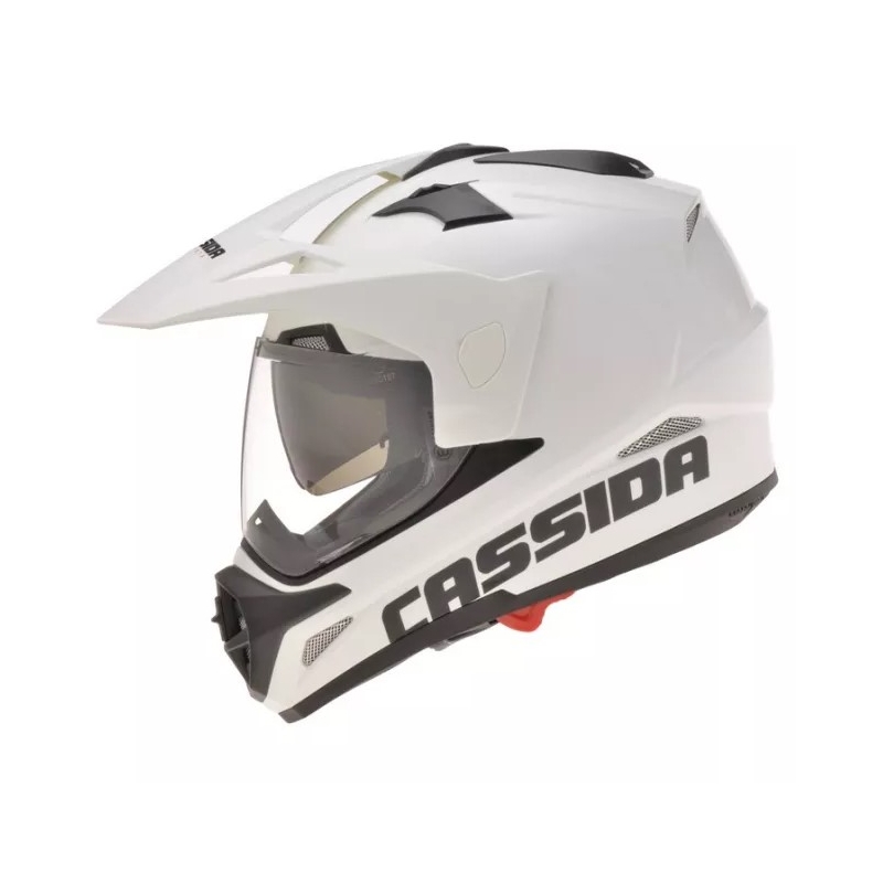Enduro prilba na motocykel Cassida Tour biela výpredaj