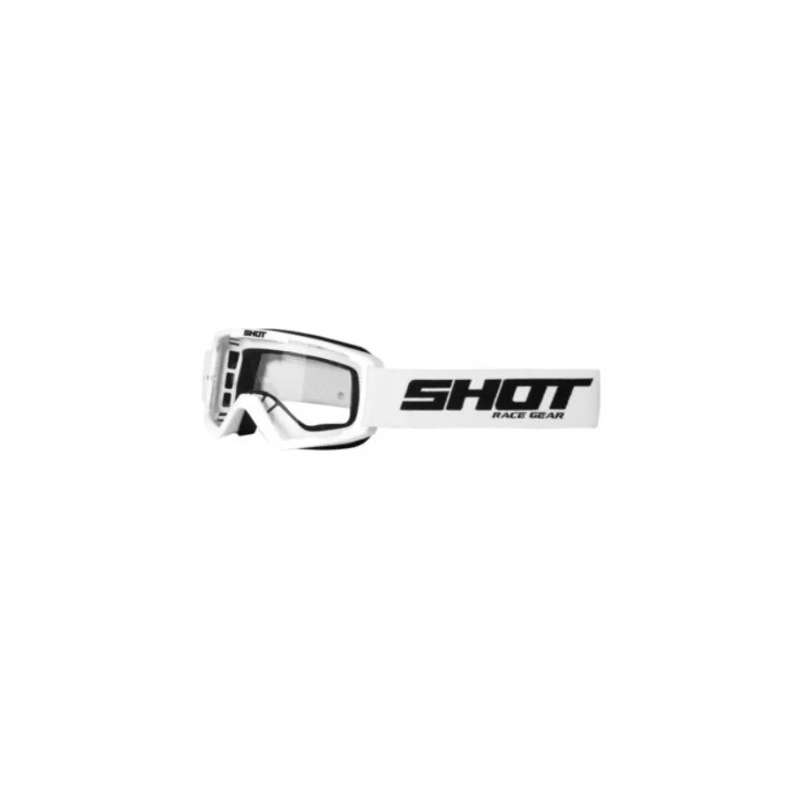 Detské motokrosové okuliare Shot Rocket biele