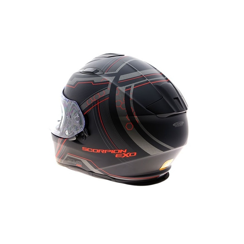 Integrálna prilba na motorku Scorpion EXO-510 Air Sync čierna matná-červená výpredaj