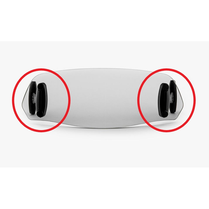 Viacnásobne nastaviteľný mechanizmus PUIG 2.0 pár, čierne upevnené skrutkami