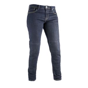 Dámske jeansy na motocykel Oxford Original Approved Jeans Slim fit modré