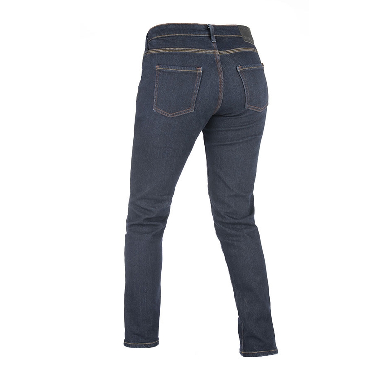 Dámske jeansy na motocykel Oxford Original Approved Jeans Slim fit modré