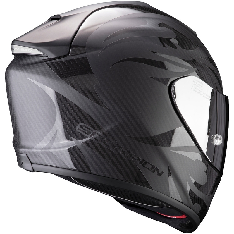 Integrálna prilba na motocykel Scorpion EXO-1400 Carbon Air Obscura čierna