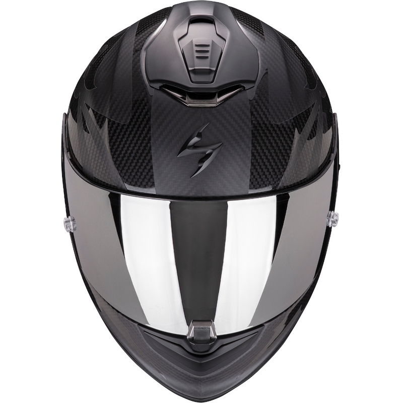 Integrálna prilba na motocykel Scorpion EXO-1400 Carbon Air Obscura čierna
