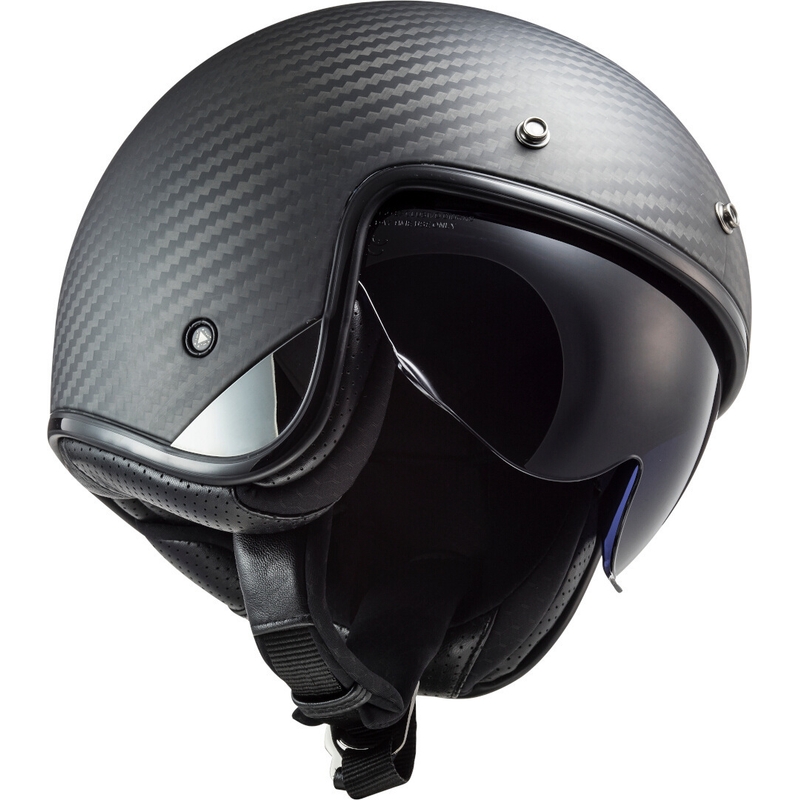 Otvorená prilba na motocykel LS2 OF601 Bob C Carbon - II. akosť