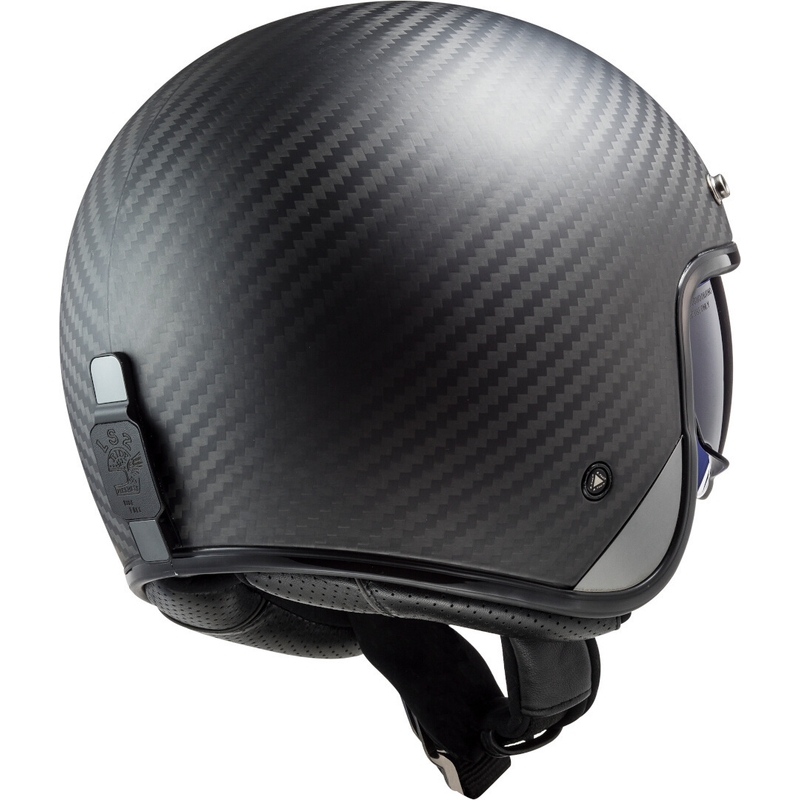 Otvorená prilba na motocykel LS2 OF601 Bob C Carbon - II. akosť