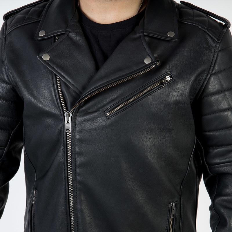 Bunda na motocykel Ozone Ramones Modern čierna výpredaj