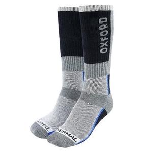 Ponožky Oxford Thermal šedo-čierno-modré
