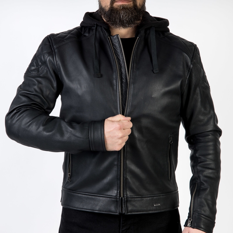 Bunda na motocykel Ozone Striker čierna výpredaj
