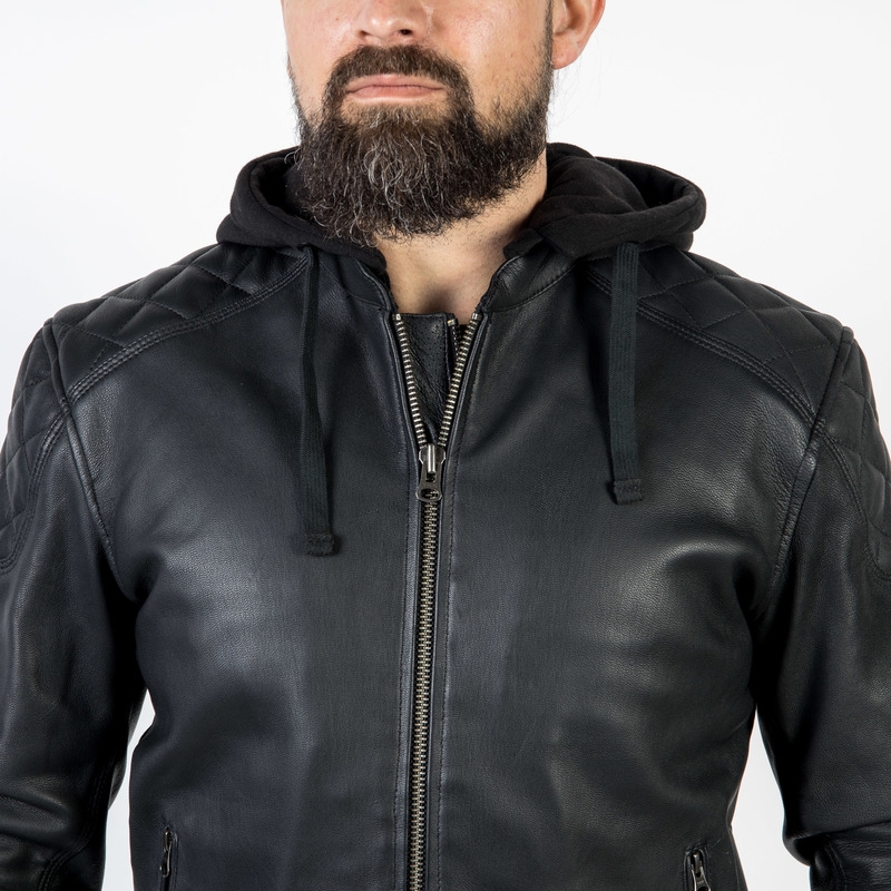Bunda na motocykel Ozone Striker čierna výpredaj