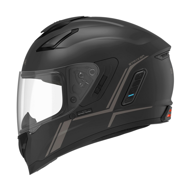 Integrálna prilba na motocykel s Mesh headsetom SENA Stryker čierna matná