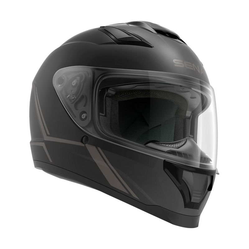 Integrálna prilba na motocykel s Mesh headsetom SENA Stryker čierna matná