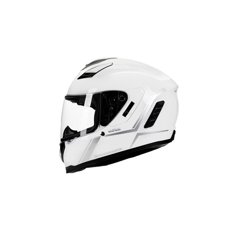 Integrálna prilba na motocykel s Mesh headsetom SENA Stryker biela lesklá