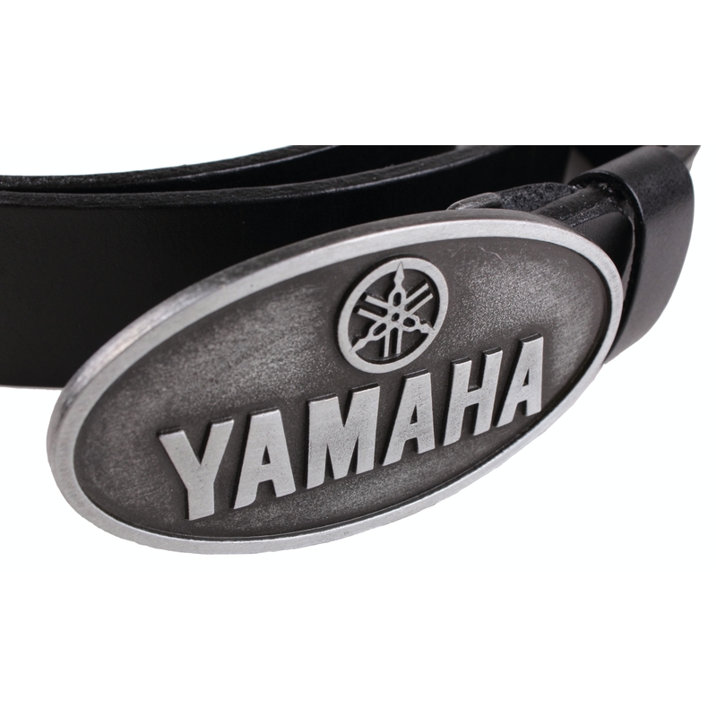 Kožený moto opasok so sponou Yamaha