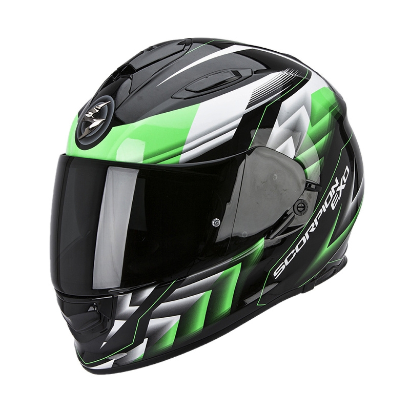 Moto integrálna prilba Scorpion EXO-510 Air Scale čierno-zelená výpredaj