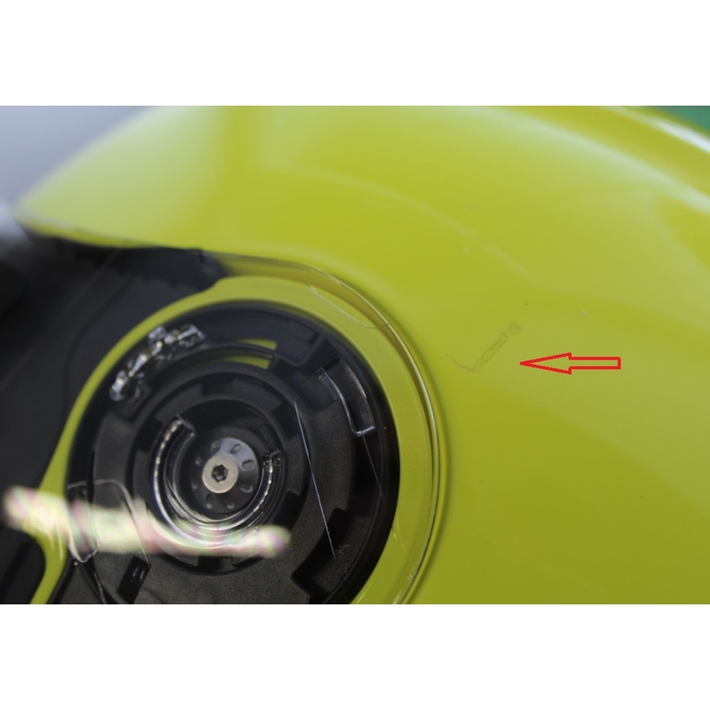Vyklápacia prilba na motorku RSA TR-01 žltá vypredaj výpredaj