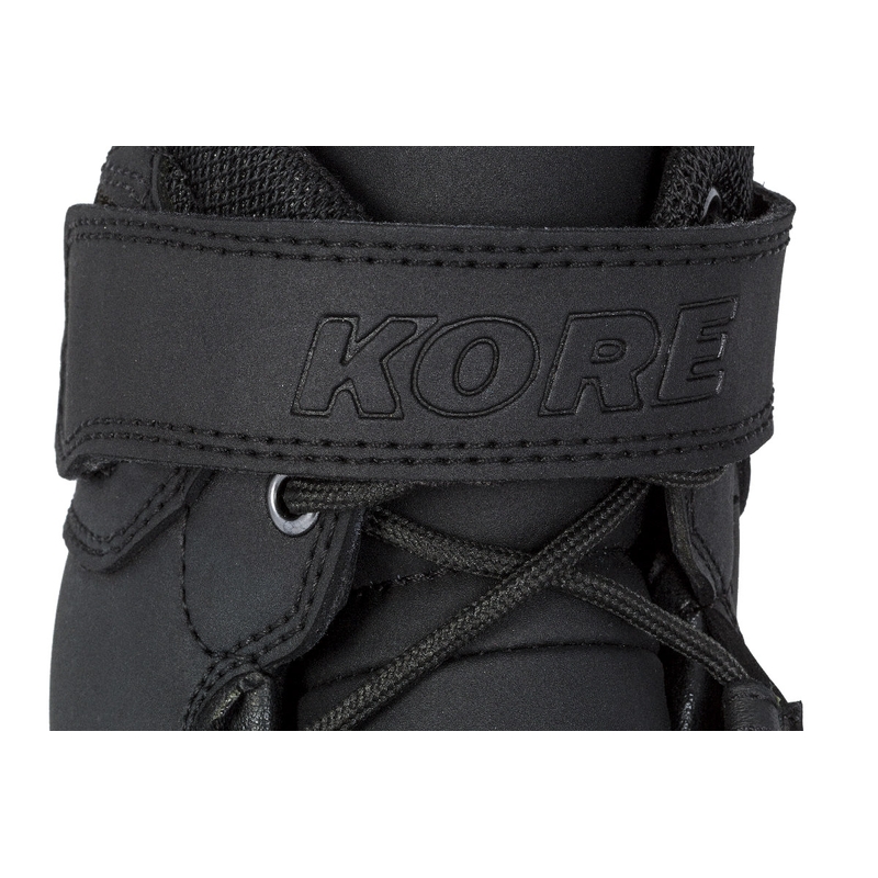 Čižmy na motocykel Kore Velcro 2.0 čierne - II. akosť