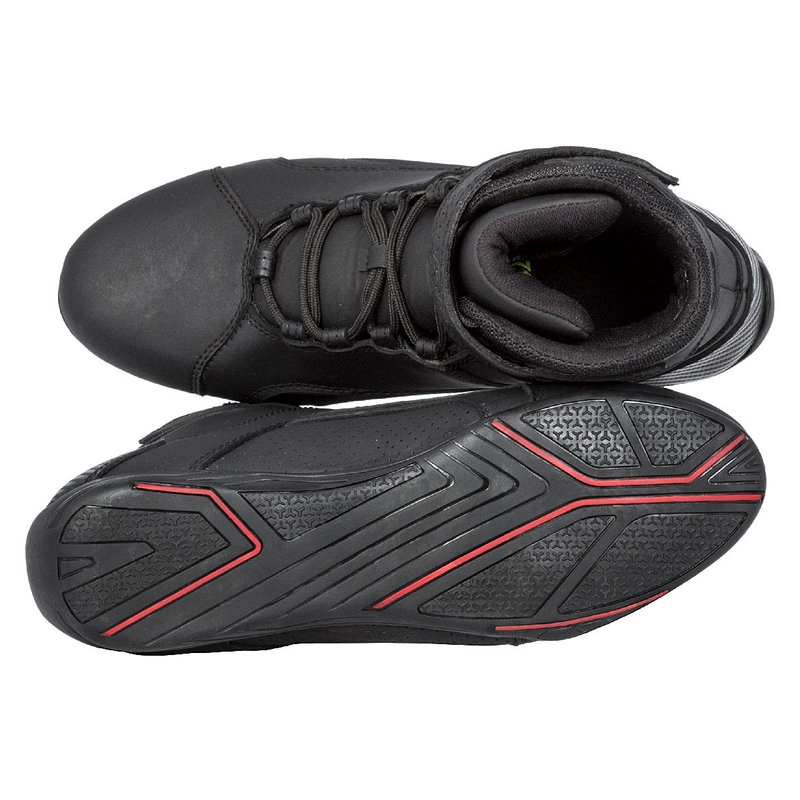 Čižmy na motocykel Kore Velcro 2.0 čierne - II. akosť