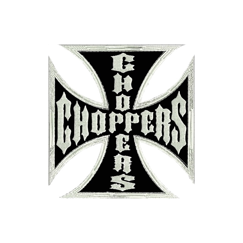 Nášivka Kríž Chopper - veľká