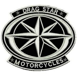 Nášivka Drag Star Motorcycles - veľká