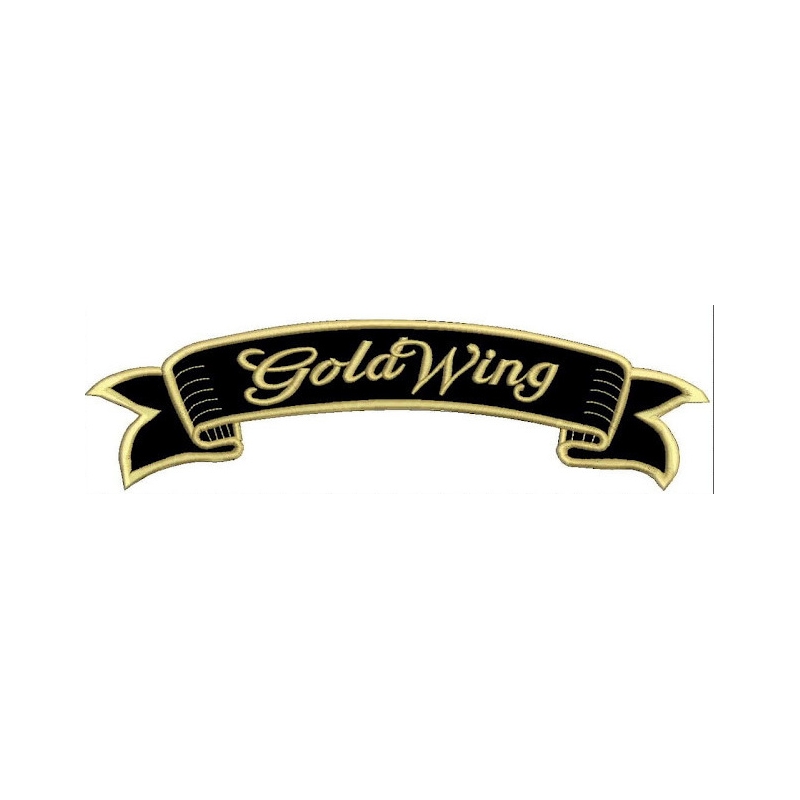 Nášivka Gold Wing stuha