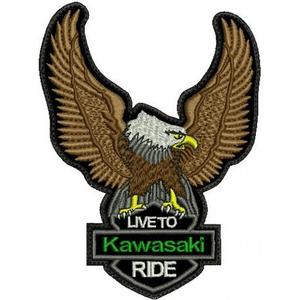 Nášivka Orol Live to Kawasaki