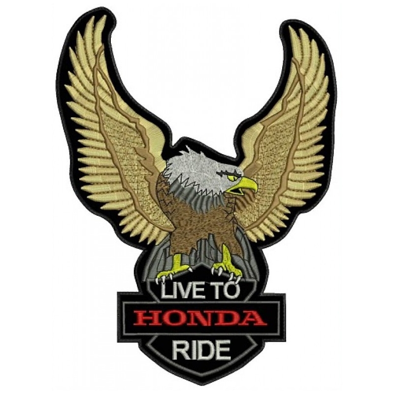 Nášivka Orol Live to Honda
