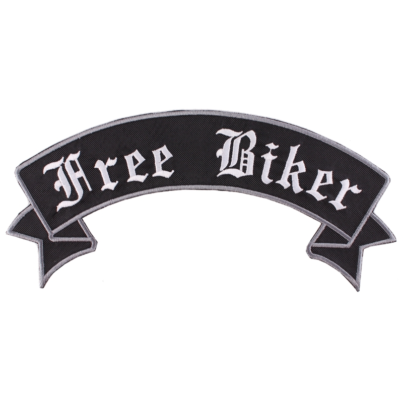 Nášivka Free Biker stuha