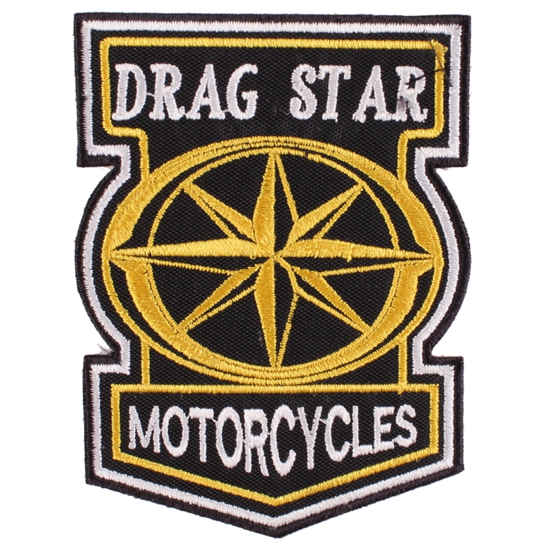 Nášivka Drag Star Motorcycles šípka