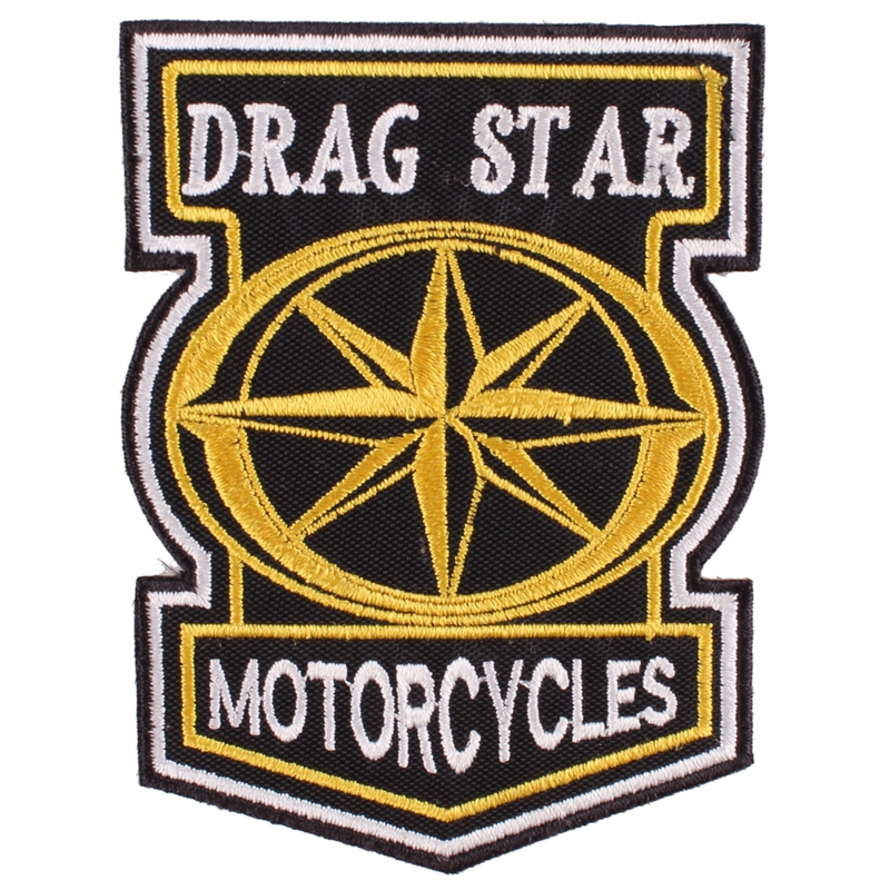 Nášivka Drag Star Motorcycles šípka
