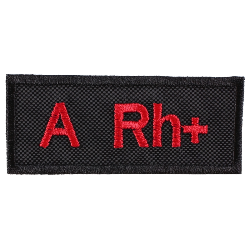 Nášivka s krvnou skupinou A Rh+