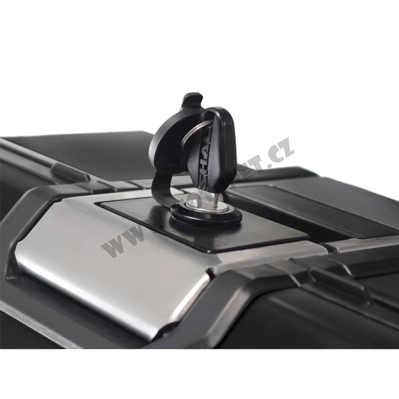 Kompletná sada bočných čiernych hliníkových kufrov SHAD TERRA BLACK , 36L/36/ bočné kufre, vrátane montážnej sady SHAD HONDA NC 750 X 2021-