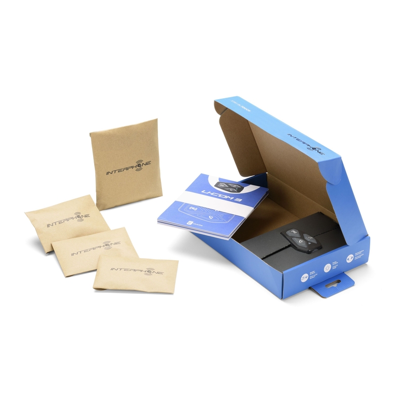 Bluetooth headset Interphone U-COM3 Single Pack