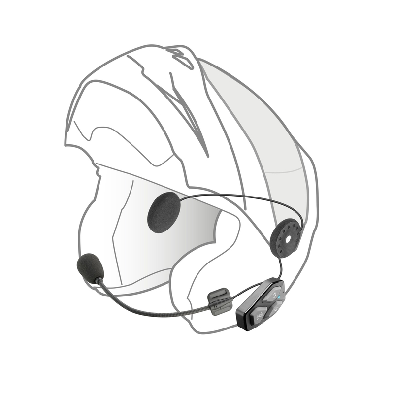 Bluetooth headset Interphone U-COM3 Single Pack